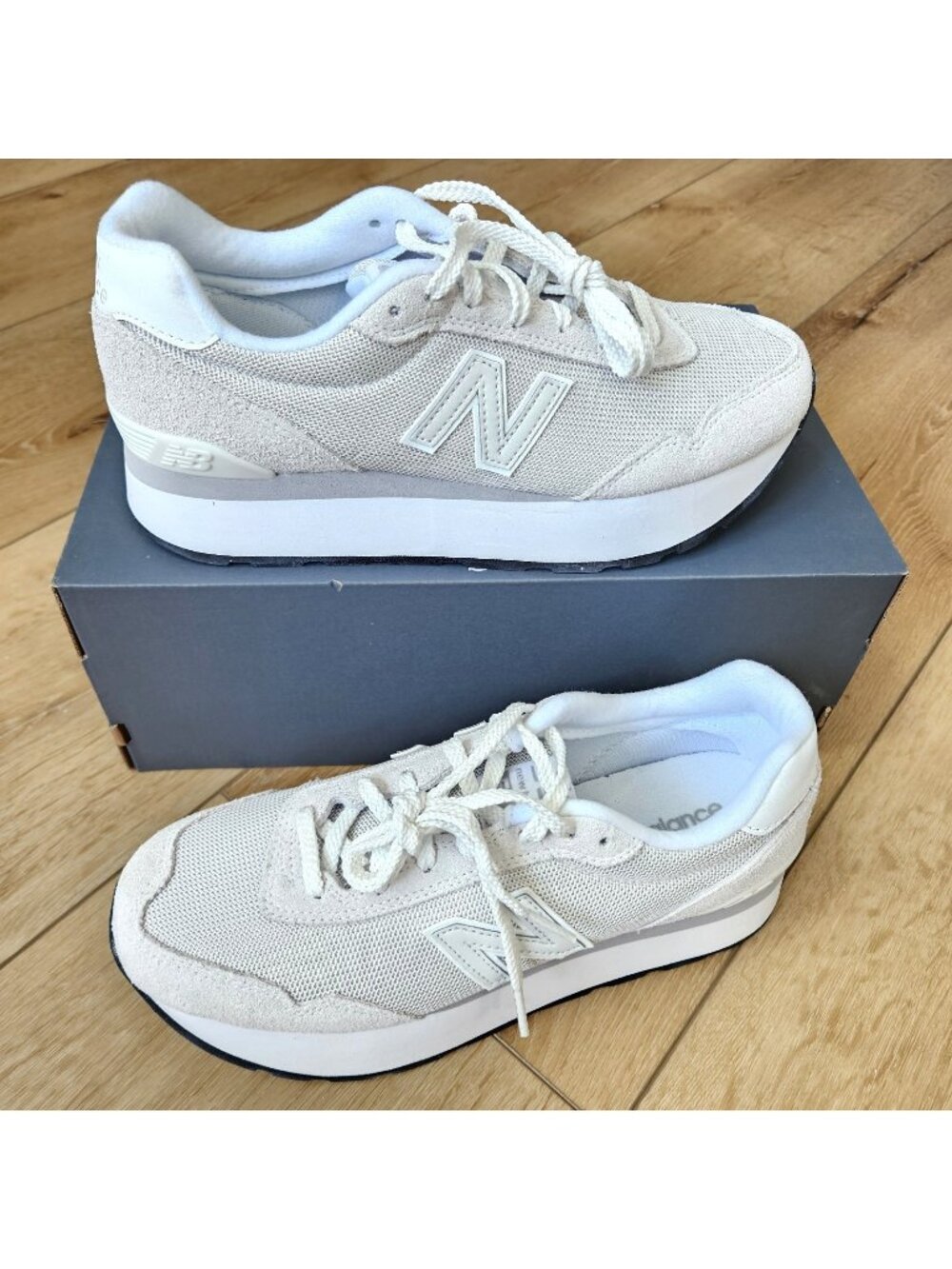 New Balance 515H Shoes Womens Size 9.5 White /White Sneakers Minimalist WL515HWH
